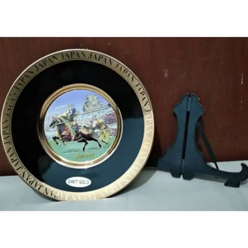 The Art Of Chokin - The Samurai Warriors Original Piring Hias