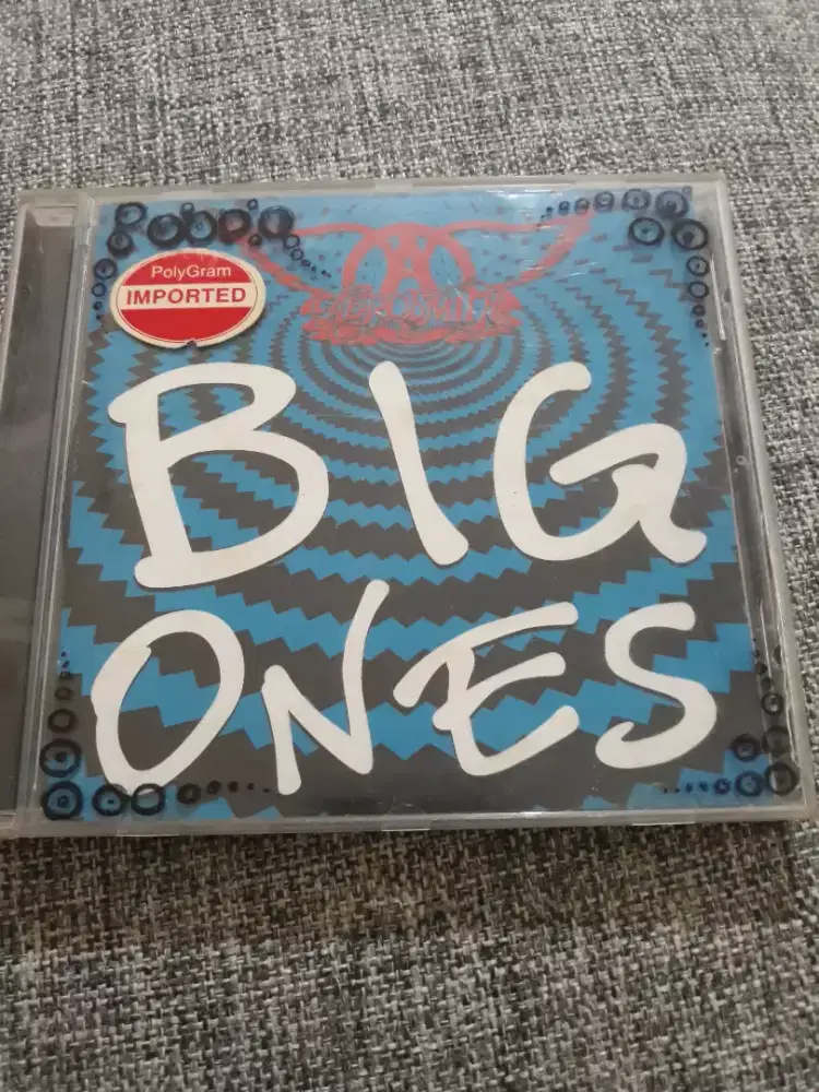 Cd audio original AEROSMITH-Big Ones,Made in Germany.