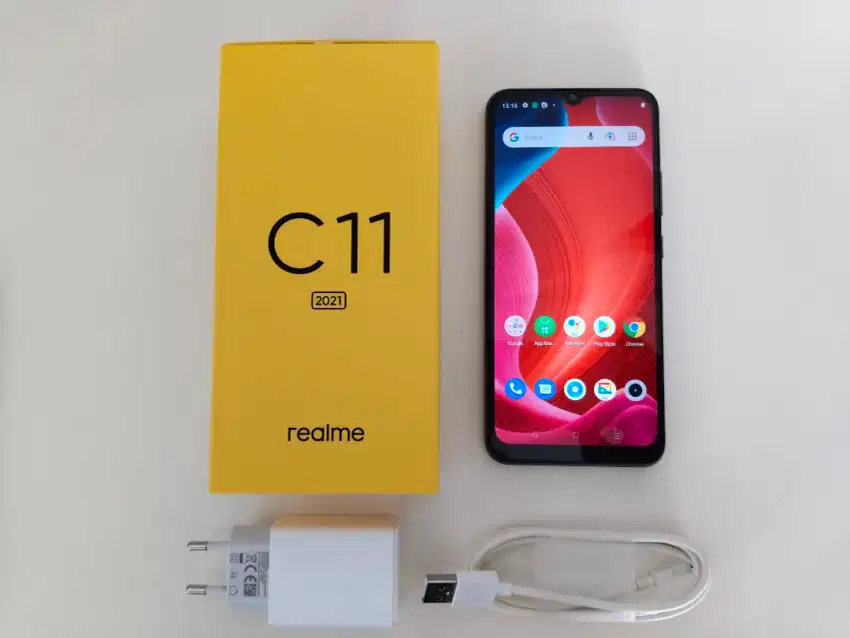 Handphone HP Smartphone Realme C11 2021 4/64 GB all part ori pabrikan