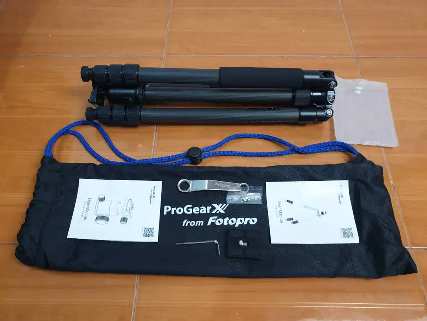 fotopro progear xgo x-go e plus carbon fiber - tripod+monopod kamera