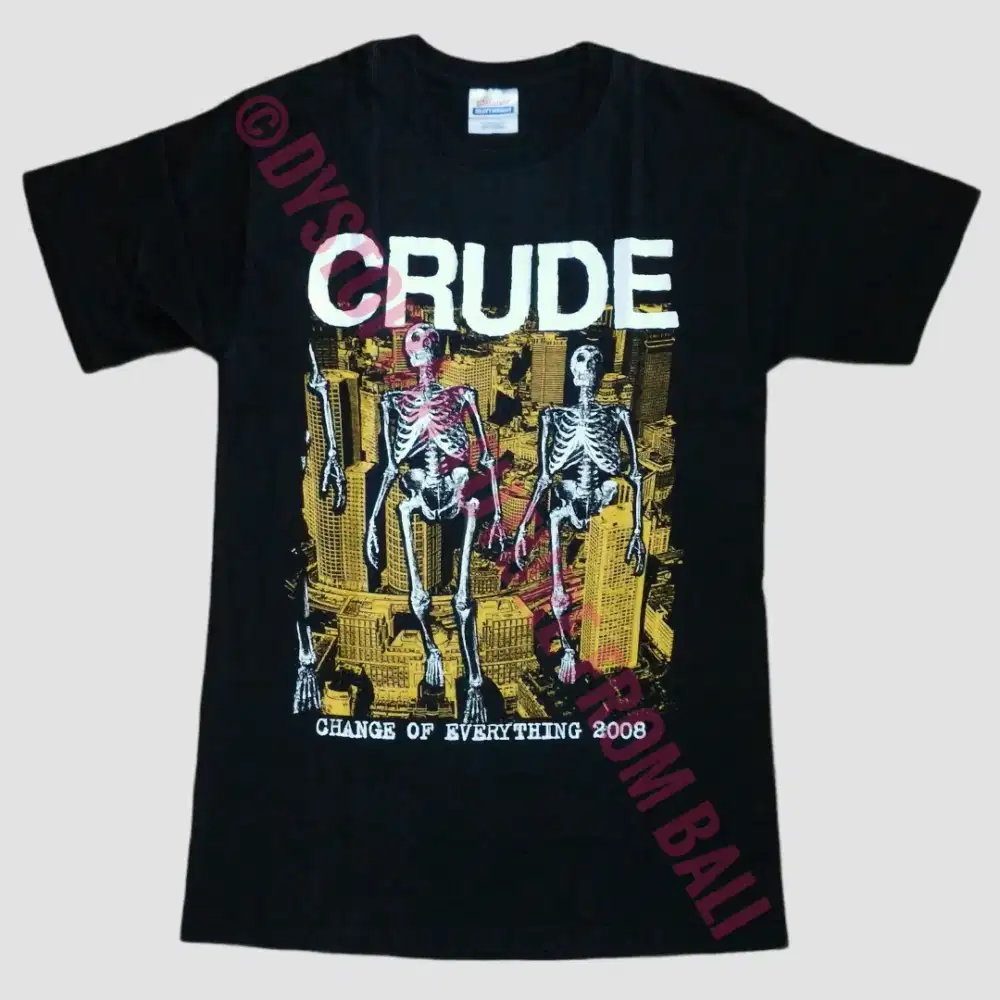 T-shirt Band Crude - Change Of Everything 2008