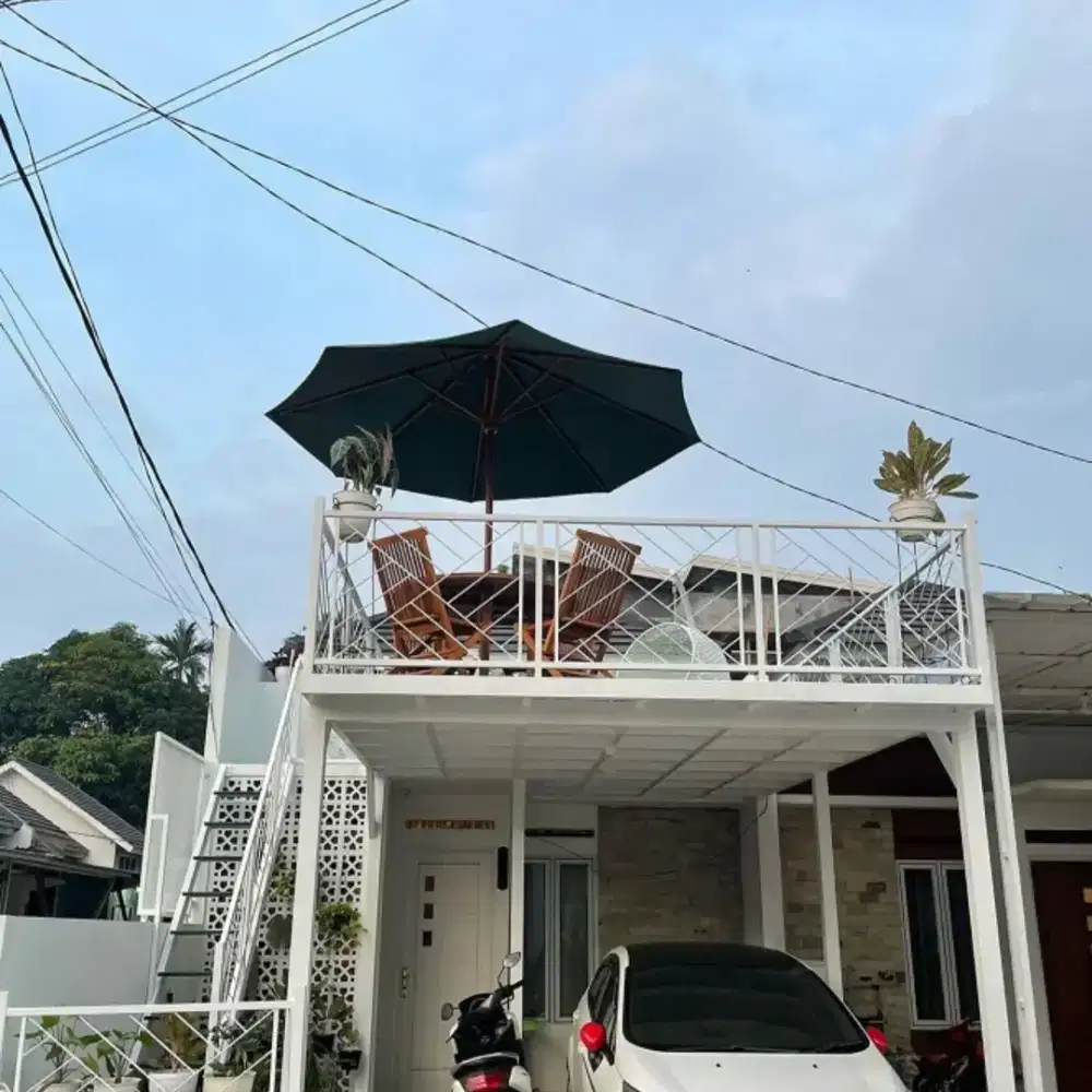 Kanopi balkon atw mezanin