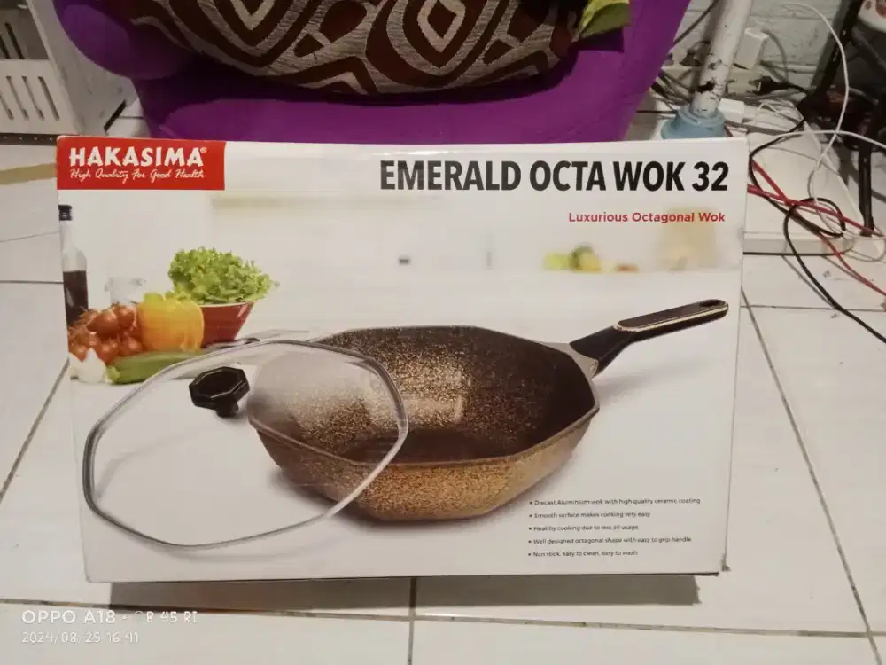 Hakashima emerald octa work 32