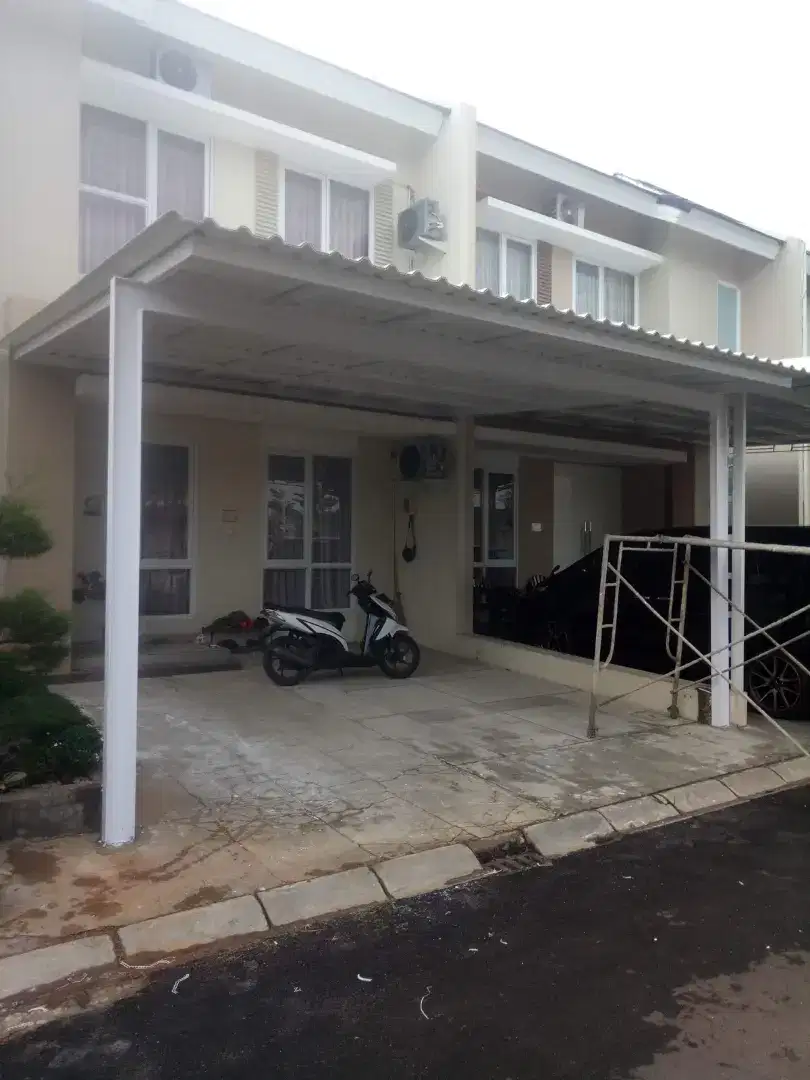 Kanopi garasi rumah minimalis