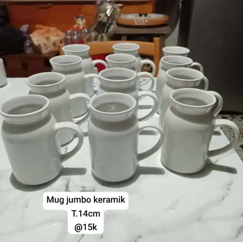 Mug jumbo T.14cm keramik