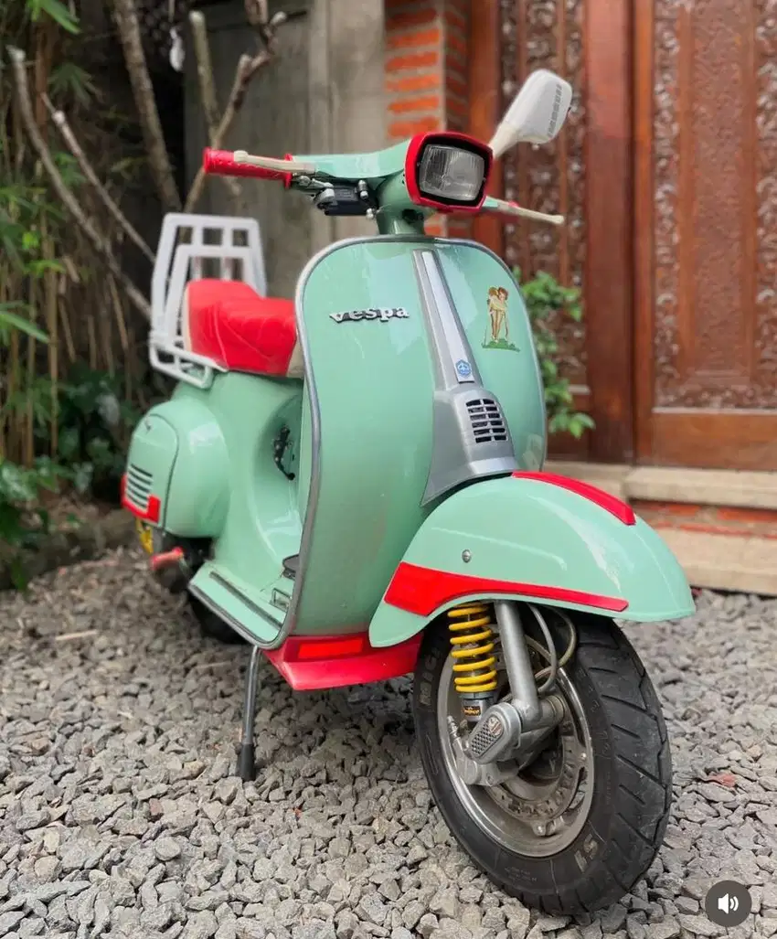 Vespa PTS Full Restored Full Acc Orignal Italy