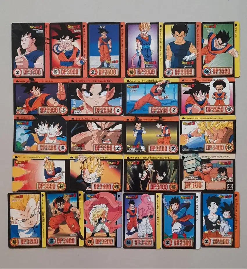 Kartu Dragon Ball Z Card super battle - 308 kartu - dragon ball z card