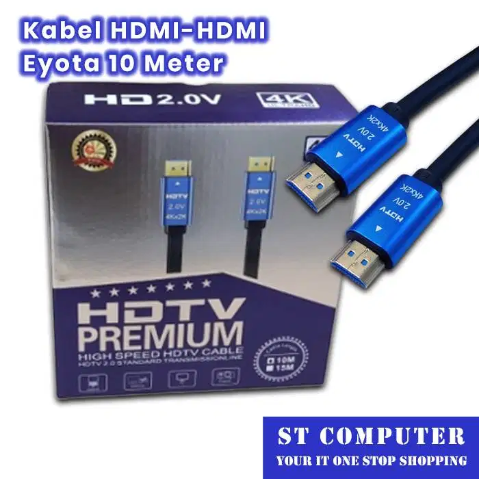 Kabel HDMI-HDMI Eyota 10 Meter