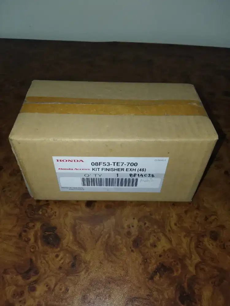 Muffler knalpot mobil Honda Mobilio orisinil