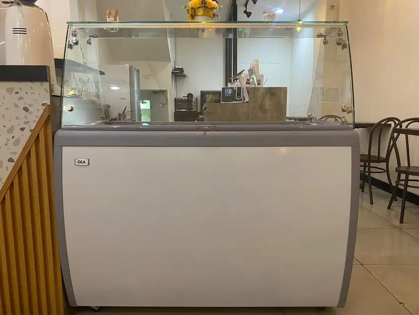 GEA RI 360AUG Sliding 2 Pintu Kulkas Showcase Ice Cream Gelato