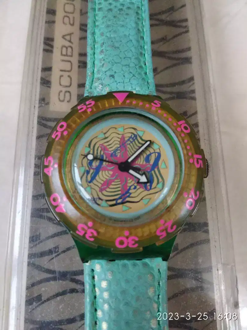 Swatch Scuba200 Sea Floor SDN108 1993 Original