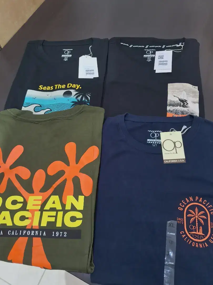Kaos Tshirt Ocean Pacific XL