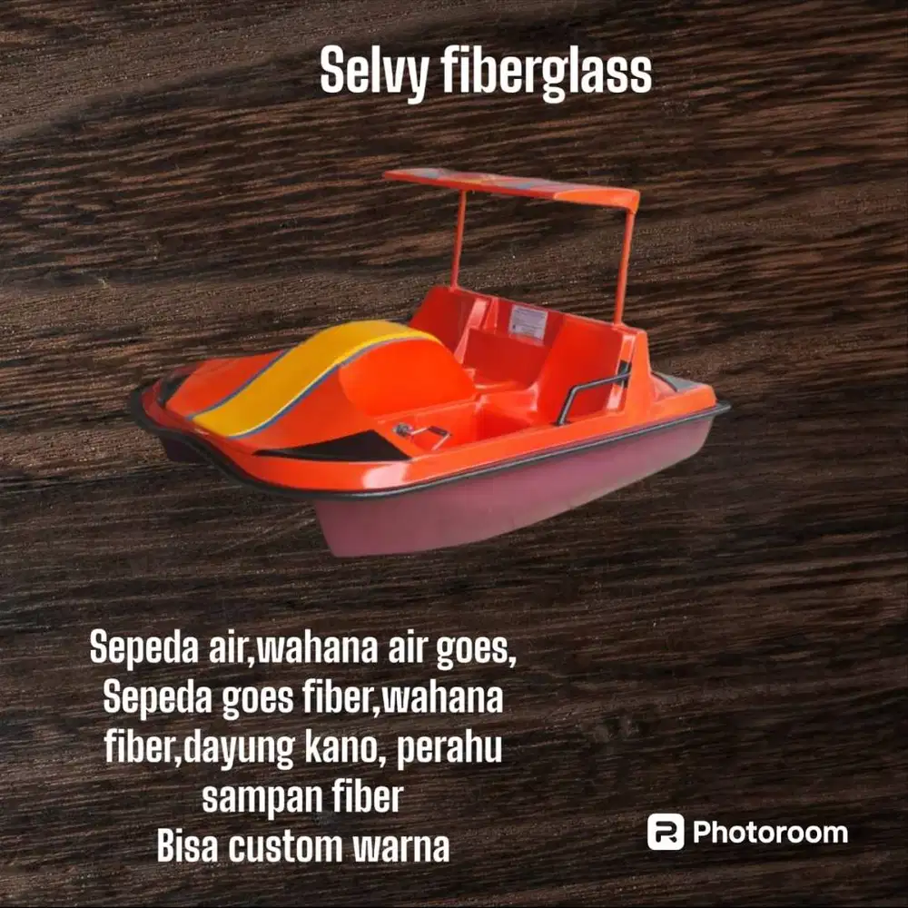 menjual sepeda wahana air tipe mobil tamia