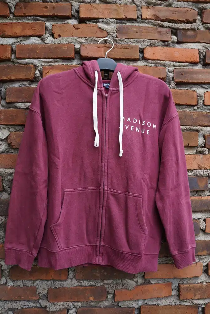 Zip Hoodie SPAO LD 110-112cm | Hoodie Burgundy SPAO