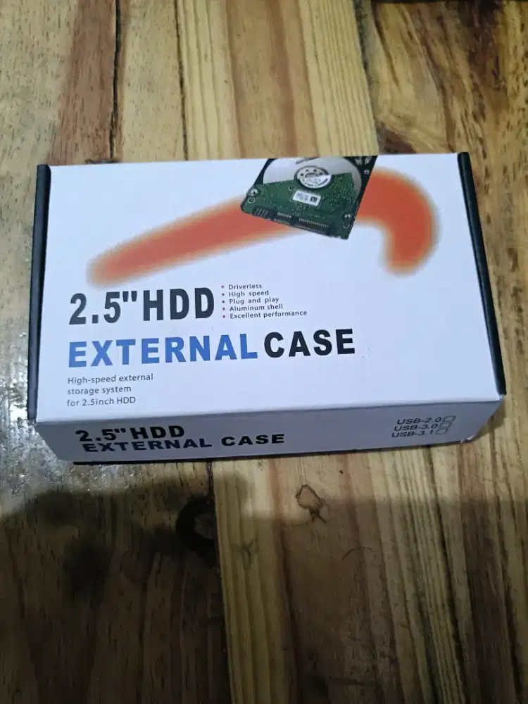 Hardisk External 320 GB Case USB 3.0 HighSpeed Siap Pakai