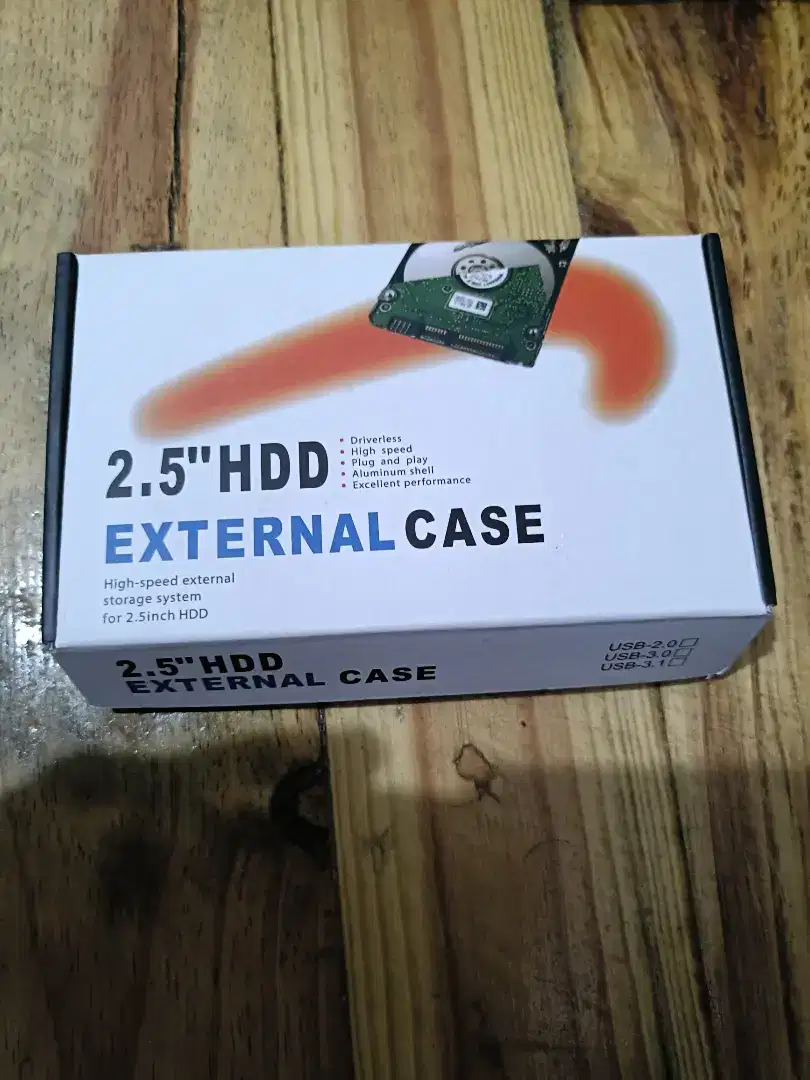 Hardisk External 160 GB Case USB 3.0 HighSpeed Siap Pakai