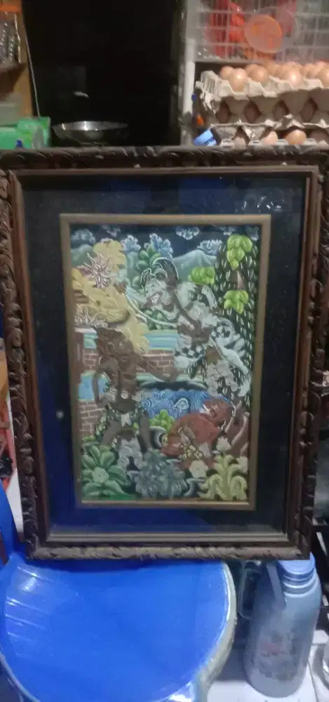 Lukisan Rahwana dan rama