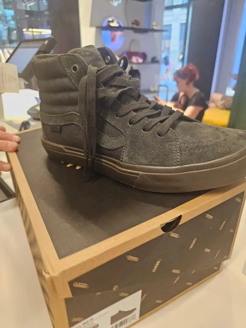 Vans high suede milan italy