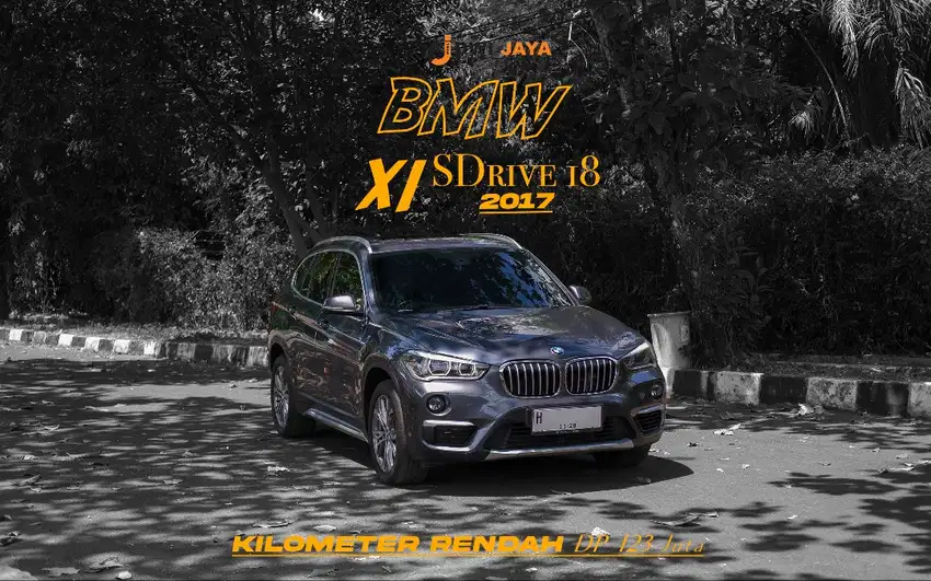 [KILOMETER RENDAH] BMW X1 SDrive XLine 18i AT 2017 (AbuAbu)