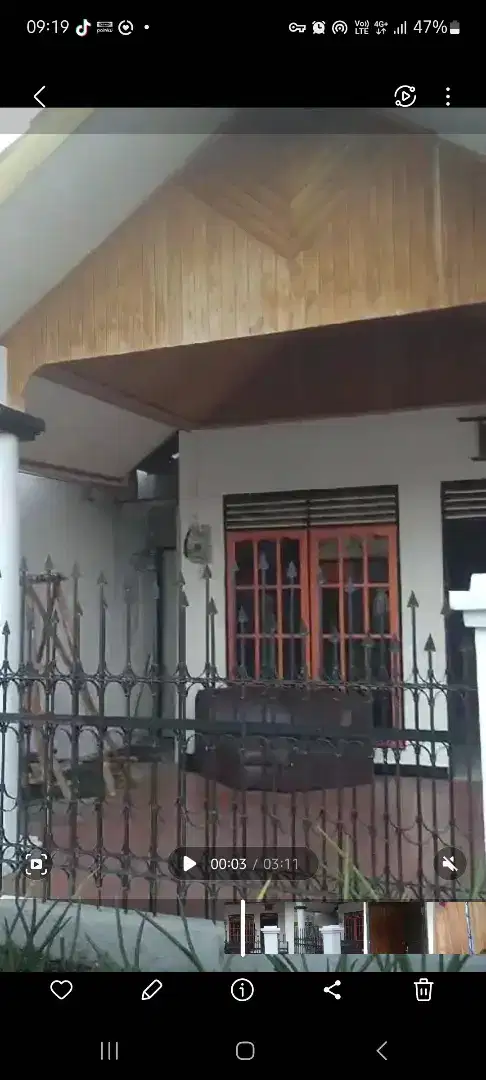 Rumah di-Kontrak Sejuk Aman Nyaman