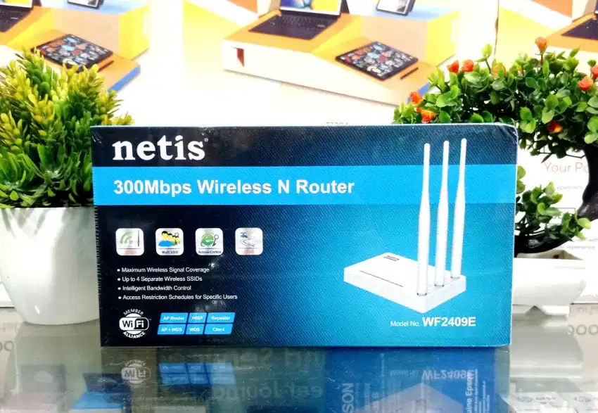 Router Wifi Netis WF2409E, Router Murah Bagus. mediaLand