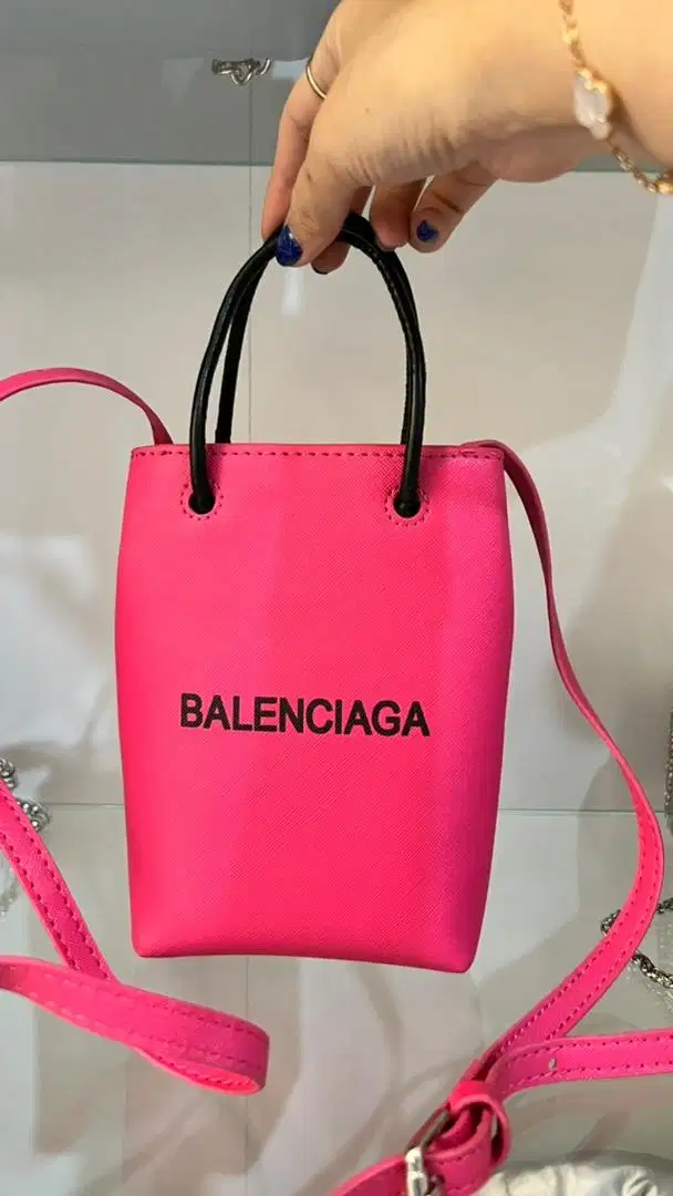 Mini bag balenciaga pink (msh bgs)