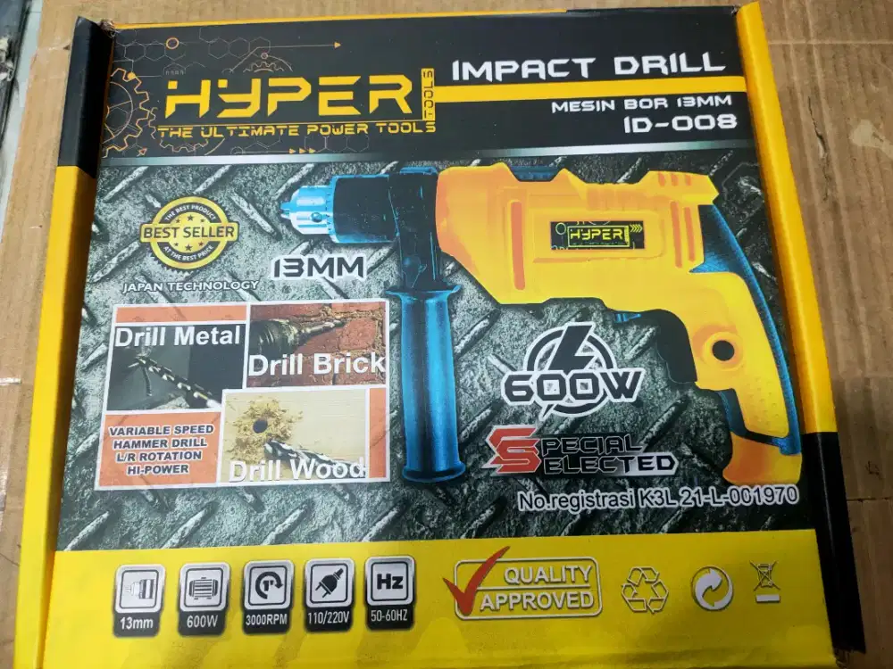 bor impact drill hyper