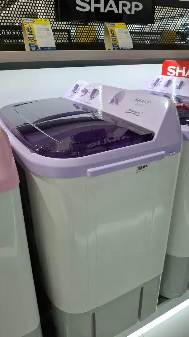 SHARP MESIN CUCI 2 TABUNG CICILAN 12X