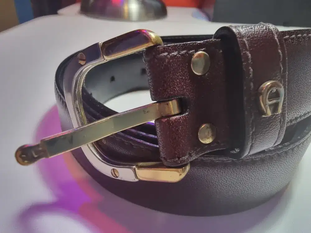 Jual cepat sabuk AIGNER ORIGINAL