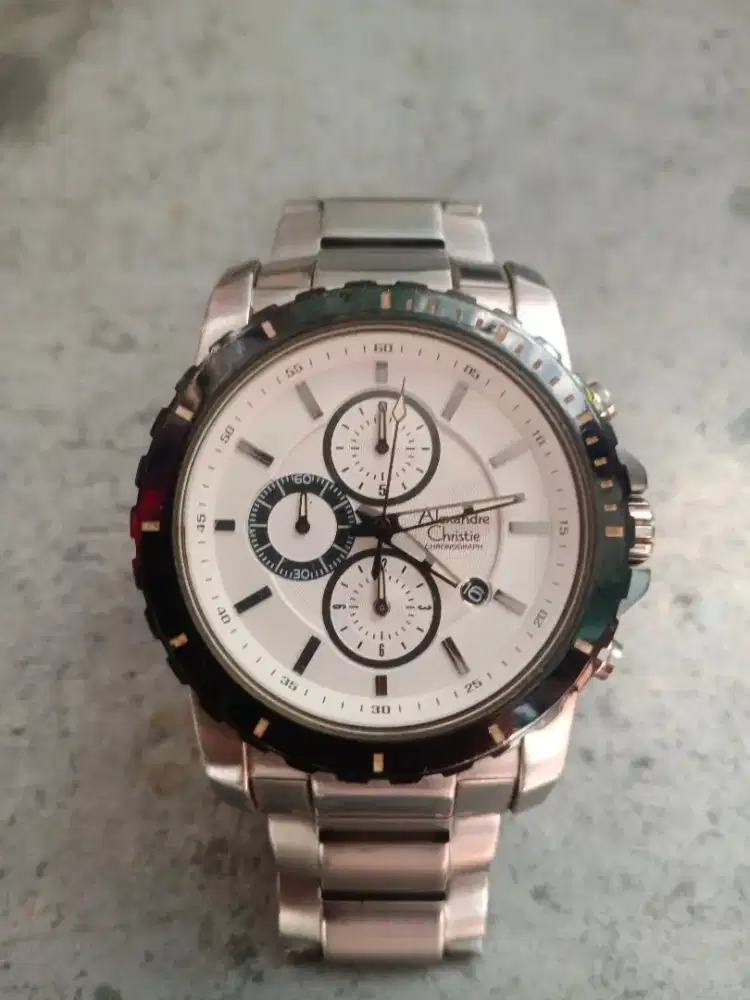 Jam Tangan Alexander Cristie ori ( nego )