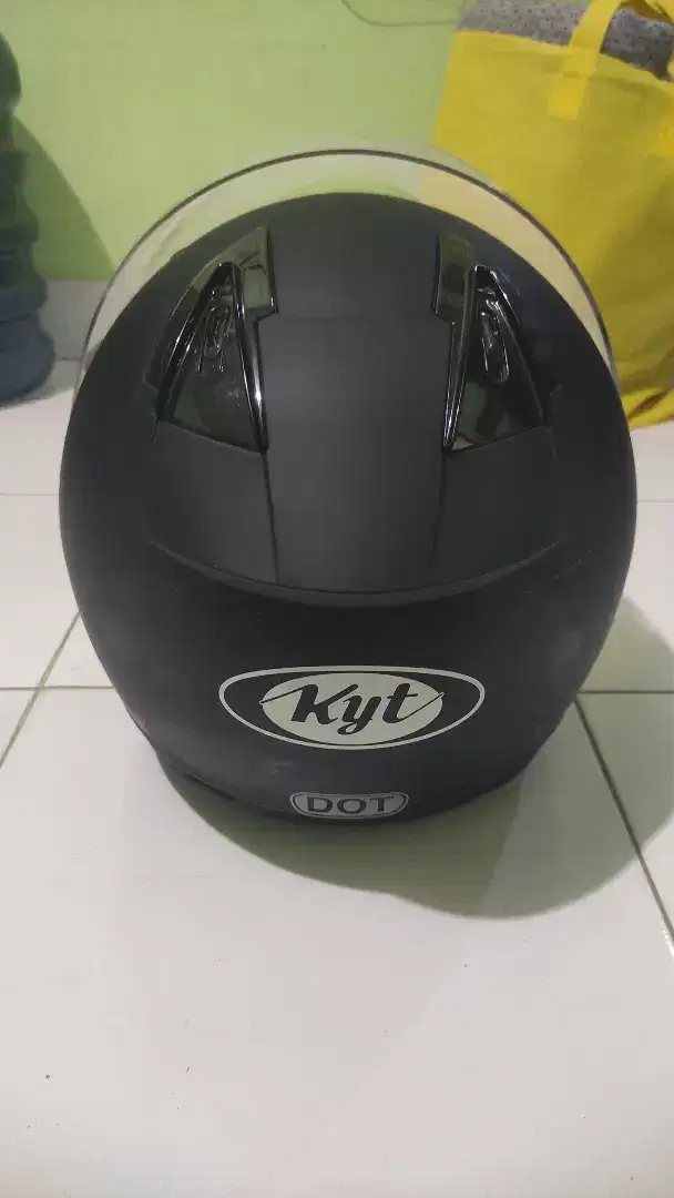 HELM HALF FACE KYT DJ MARU BLACK DOFF - XL