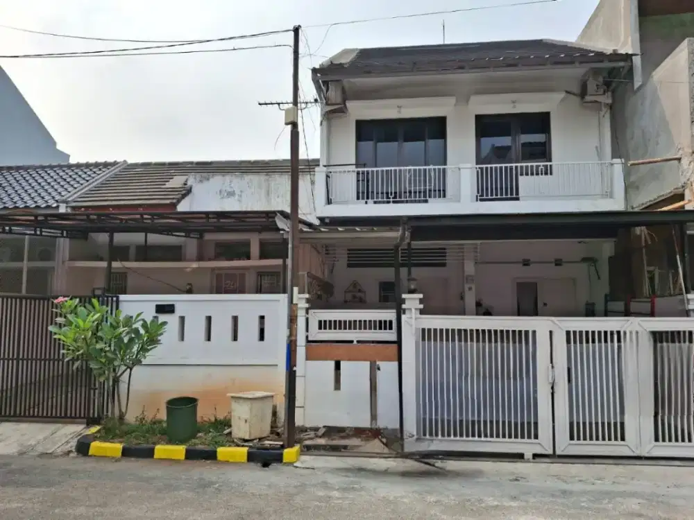 Dijual Rumah 2 Lantai Lingkungan Asri Siap Huni diPerumahan cikunir