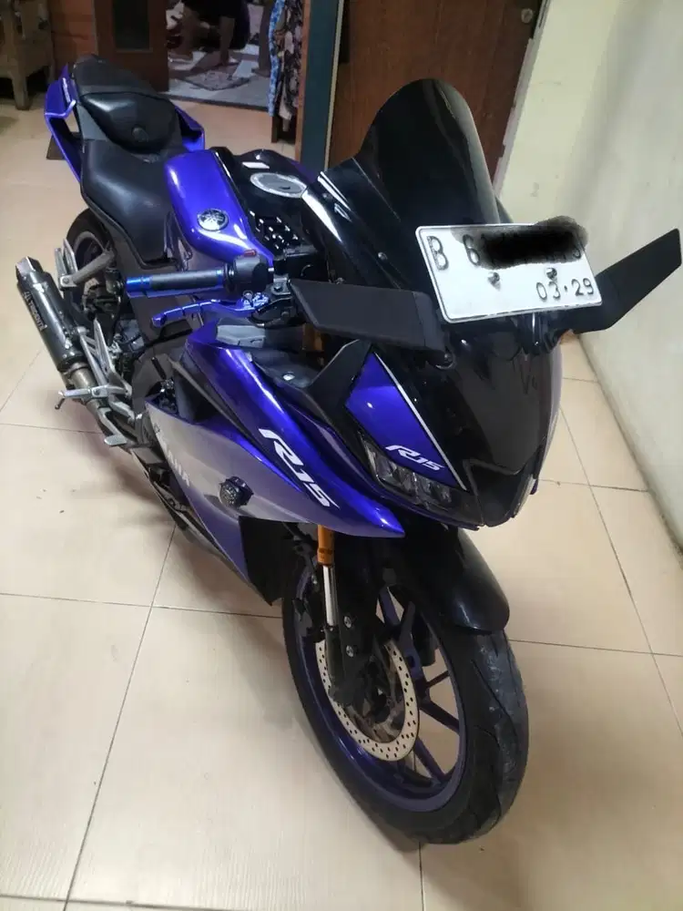 Jual Yamaha YZF R15 V3 BIRU second