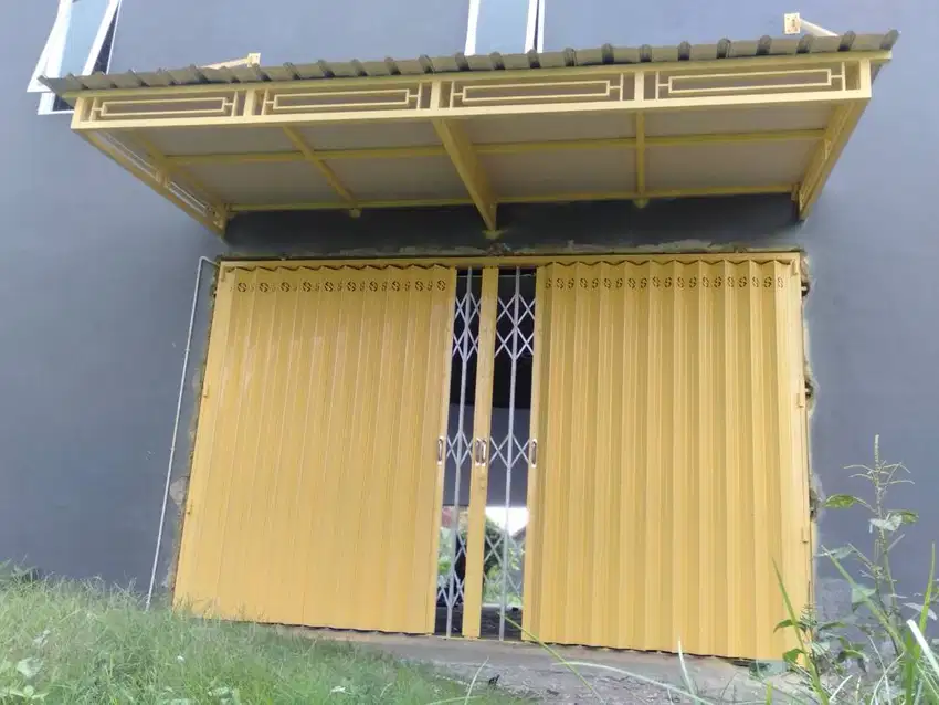 Pintu Harmonika dan kusen Aluminium