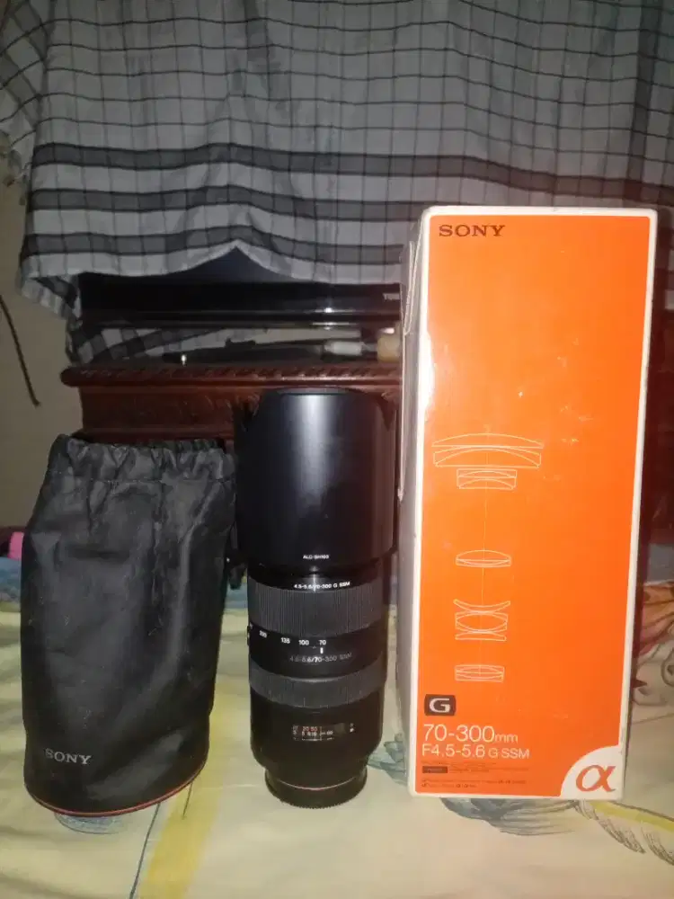 Lensa Tele Sony 70-300mm f4.5-5.6 G SSM a mount Termurah !!!