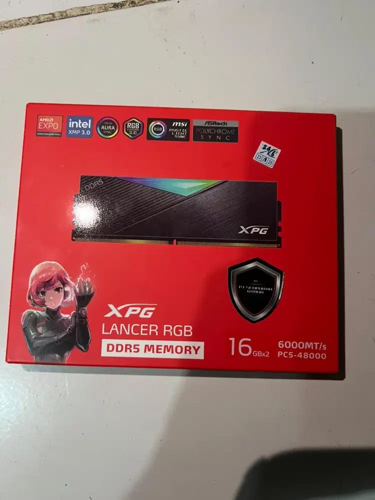 RAM DDR5 32 GB (2 x 16 GB) 6000 Mhz RGB Bekas