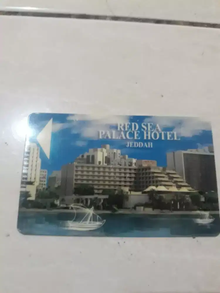 Kartu room hotel Red Sea Palace Jeddah Jadul