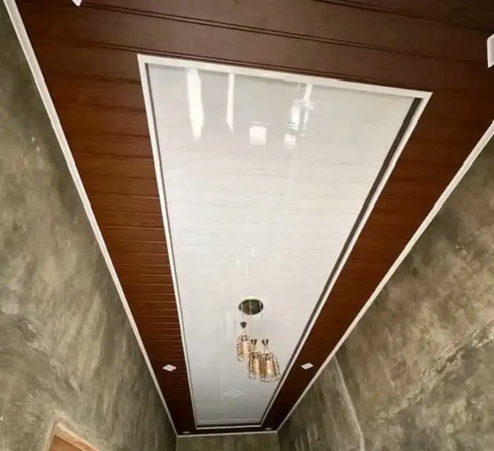 Plafon pvc terpasang
