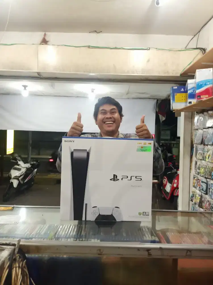 PS5 SLIM NEW DISC,GARANSI RESMI SONY INDONESIA