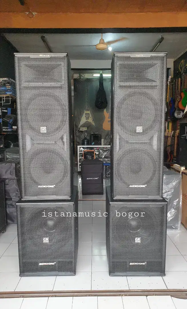 SoundSystem Aktif AUDIO ONE 3 way Subwoofer 18 di BOGOR