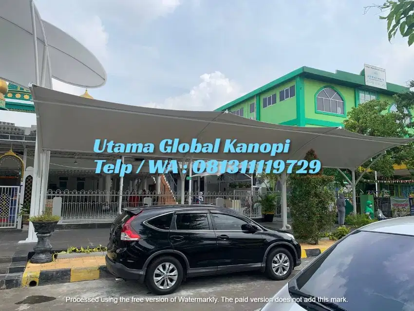 Harga Pemasangan Canopy Membrane/Kanopi Membran Murah Pangandaran