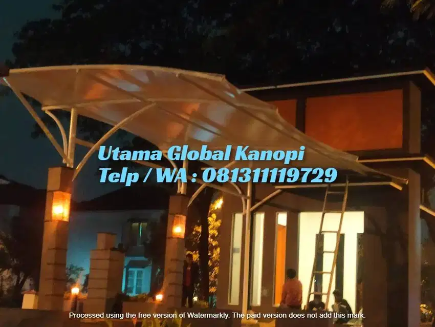 Harga Pasang Canopy Membran Area IKN / Kanopi Murah Sepaku Kaltim