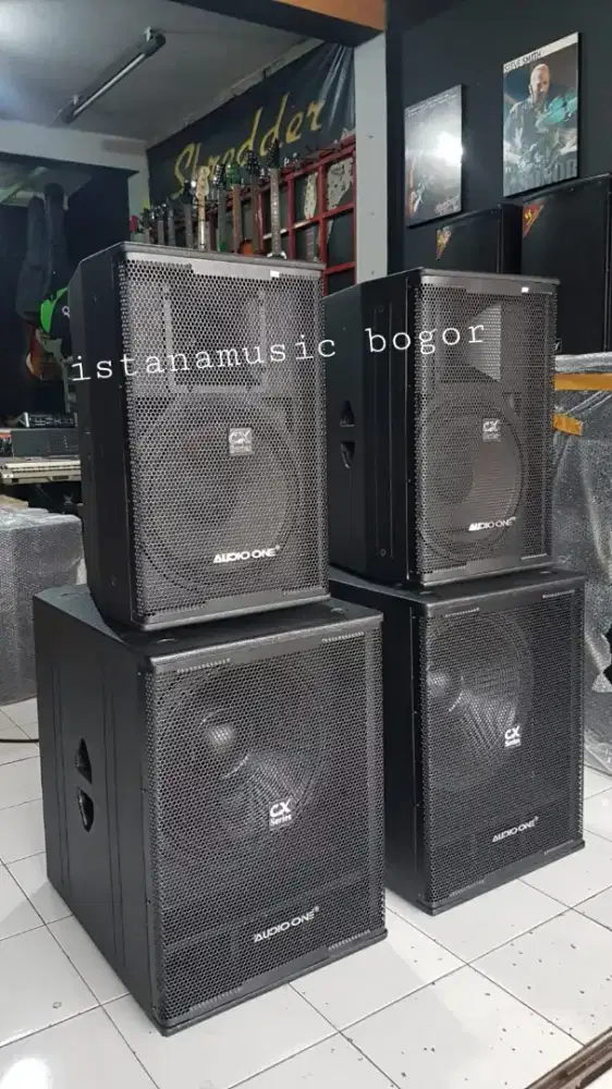 Paket SoundSystem Speaker AKTIF 15 dan 18 Subwoofer