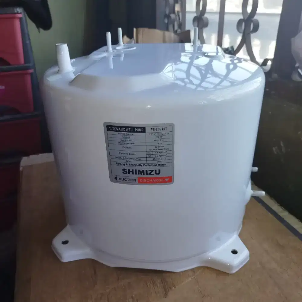 TABUNG SHIMIZU PS 255 BIT TABUNG BAWAH PUTIH PRESSURE TANK