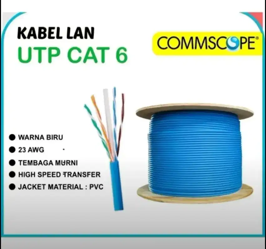 AMP kabel UTP cat 6 comscope