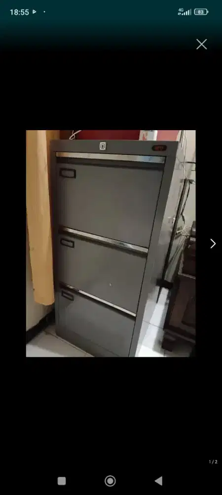 Filing Cabinet besi merk Aro