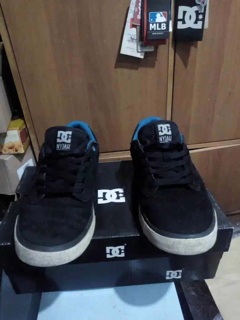 Jl Murah Sepatu Skate DC-Nyjah Vulc Original Size: 9/42.