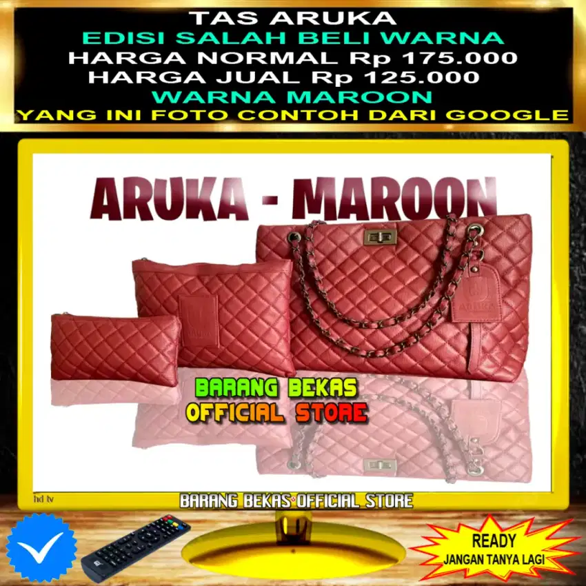 TAS ARUKA | TAS ARUKA PAKETAN | TAS PAKET ARUKA