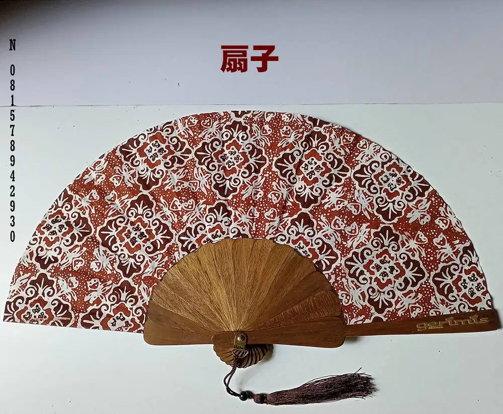 Kipas Tangan Souvenir Kayu