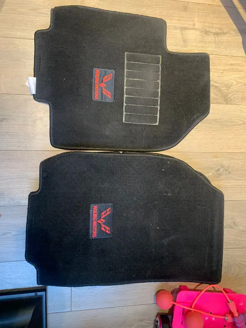 karpet mobil wuling cortez original bekas kondisi baik